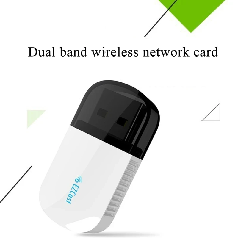 Adaptador USB combinado 2 en 1 WiFi y Bluetooth, tarjeta de red inalámbrica de doble banda de 600Mbps, 2,4G/5,8 Ghz, para PC, portátil y de escritorio - imagen 4