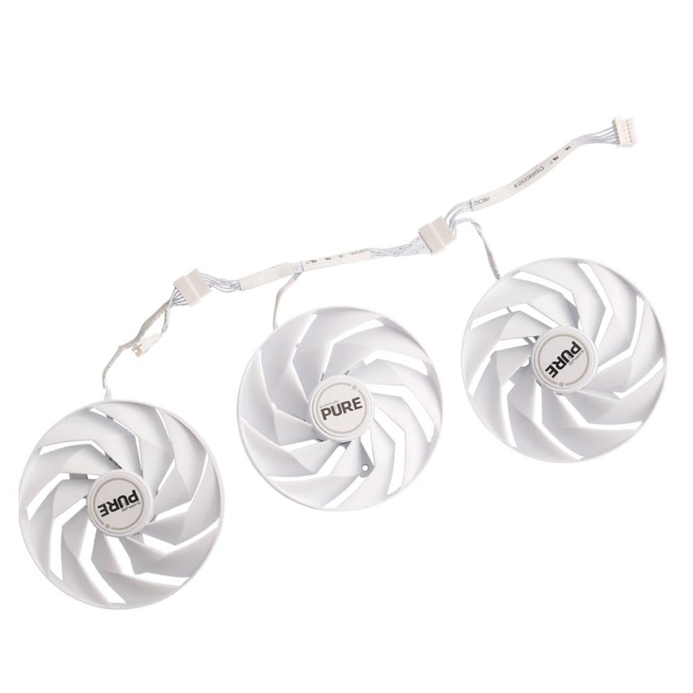 Ventilador de tarjeta de vídeo de 95MM FD10015M12D RX7700XT RX7900 RX7900XT para Sapphire RX 7700XT 7900XT Polar Edition OC 7900 ventilador GPU - imagen 5