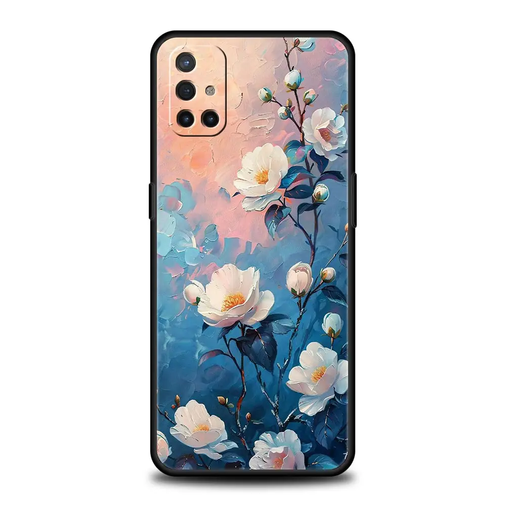 Funda de teléfono con pintura al óleo de flores para OnePlus 15 13 12 11 10 9 8 13T 10T 7T Pro 13R 12R 9RT 8T Nord 4 N200 2T CE 2 3 5G Lite - imagen 4