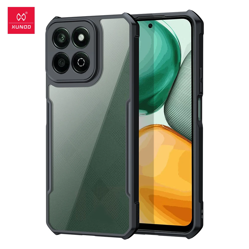Xundd para Honor 200 funda inteligente para Honor X7C funda transparente para teléfono a prueba de golpes fundas protectoras de parachoques carcasa de lujo - imagen 2