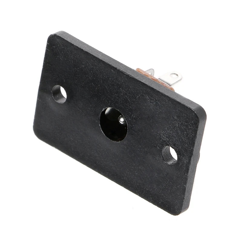 Panel de enchufe hembra para conector de barril para conector de alimentación DC 12V 5,5x2,1mm P