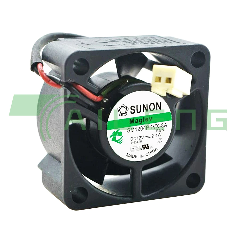 SUNON 4020 GM1204PKVX-8A 12V 2,4 W 2 cables 4cm enfriador 40*40*20mm ventilador de refrigeración de servidor - imagen 2