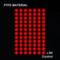 Red PTFE  84dots