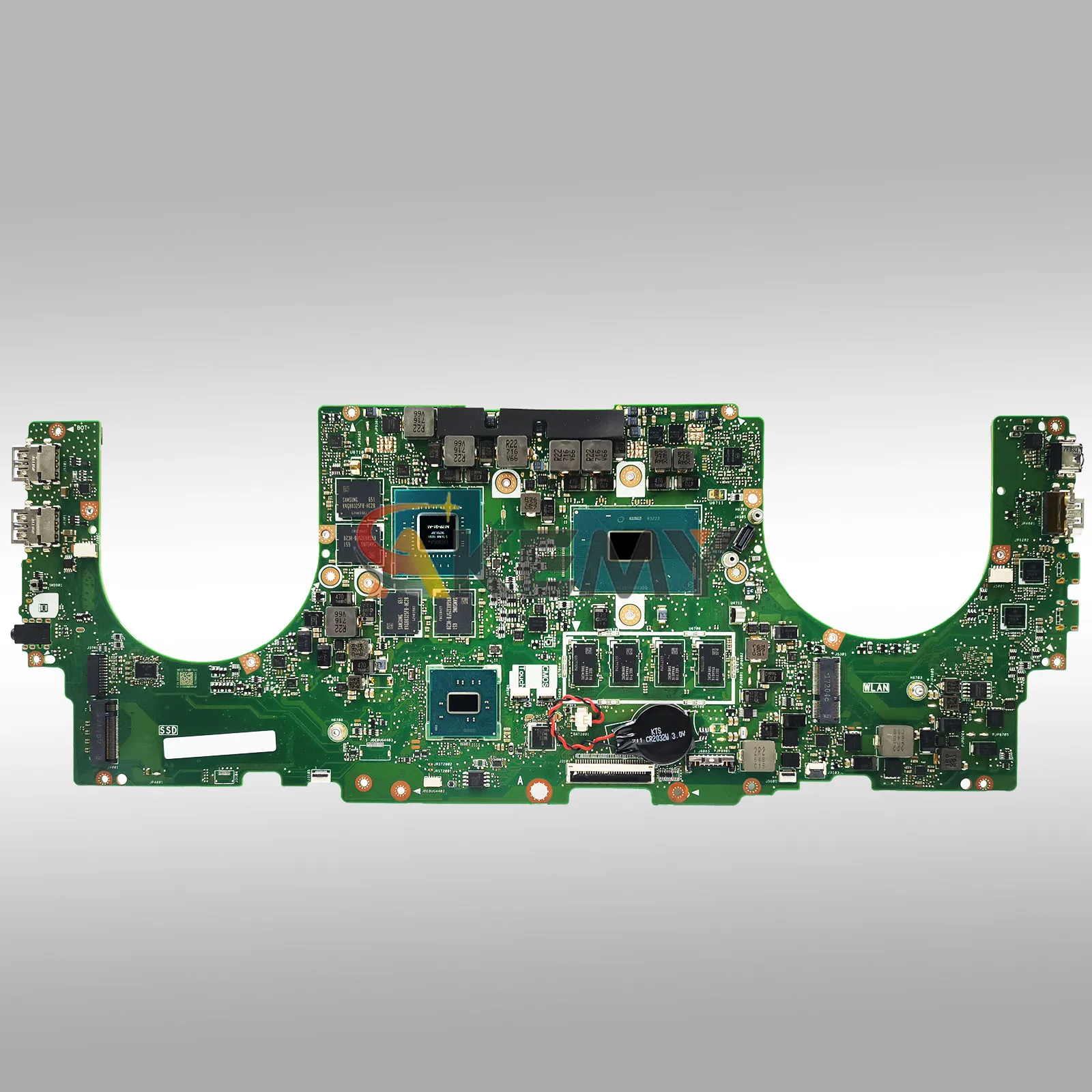 Placa base para ordenador portátil UX550VD para ASUS ZenBook UX55VE UX550 UX55VD UX580G placa base para portátil con CPU I5 I7 100% pruebas OK envío rápido - imagen 3