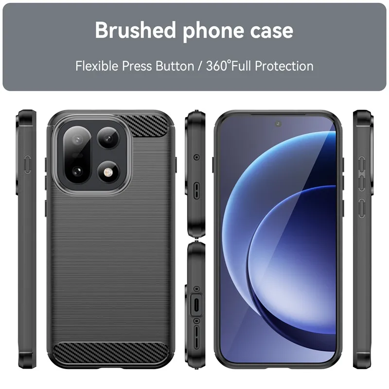 Para Oneplus 15 Funda Oneplus 15 Funda de silicona suave Protector de parachoques duradero Fundas protectoras traseras para teléfono para Oneplus 15 Funda - imagen 2