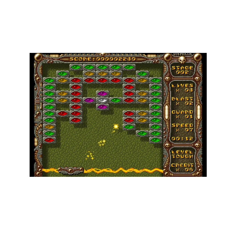 Tarjeta de juego de spinner de cartucho de juego arcade hypernoid mvs neoGeo - imagen 2