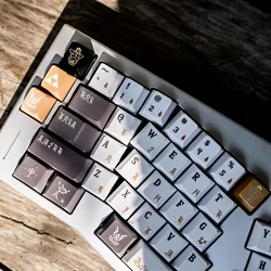 Teclas PBT Cherry Dye-Sub ISO para Teclado Mecánico Gaming