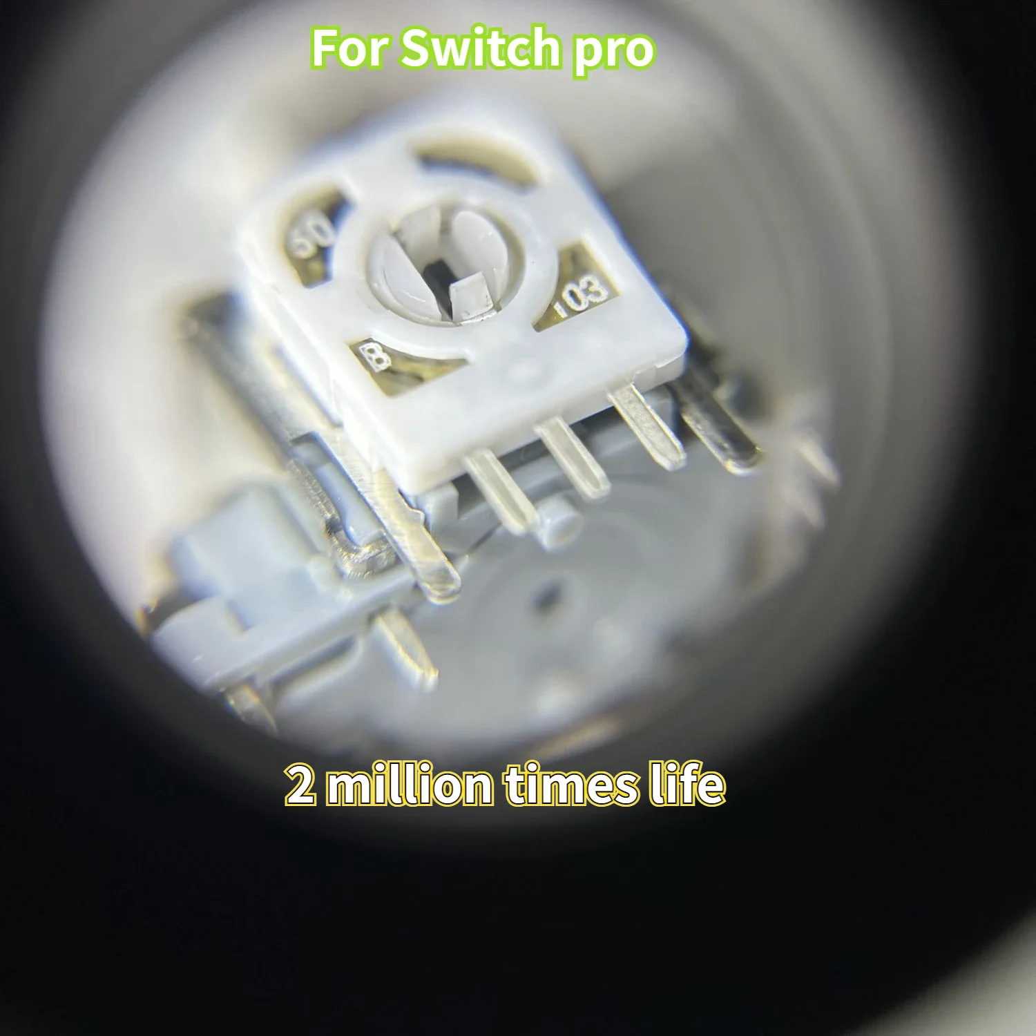 10-100 unids/lote para Switch pro joystick analógico 3D joystick gamepad de alta calidad 2 millones de veces de vida útil