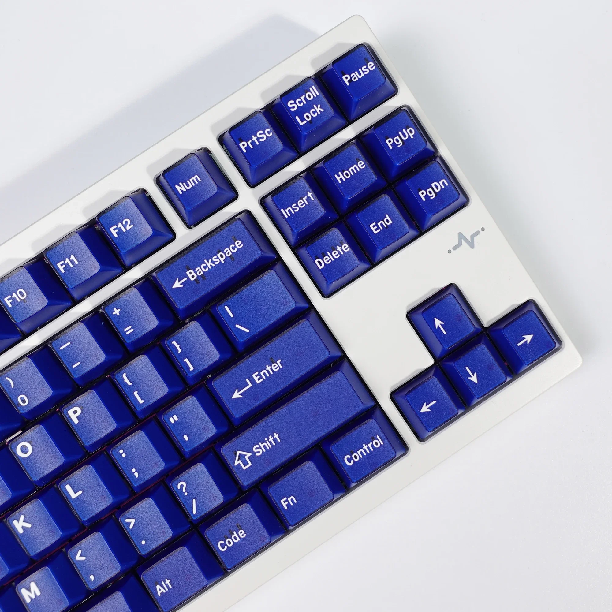 KBDiy-teclas PBT Cherry Profile de 174 teclas, teclas de Jade azul para teclado mecánico de juego, doble disparo, DIY para Aula F75 F87 F99, teclas - imagen 3