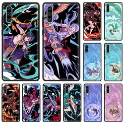 Funda Genshin Impact para Huawei P30 Lite y otros modelos