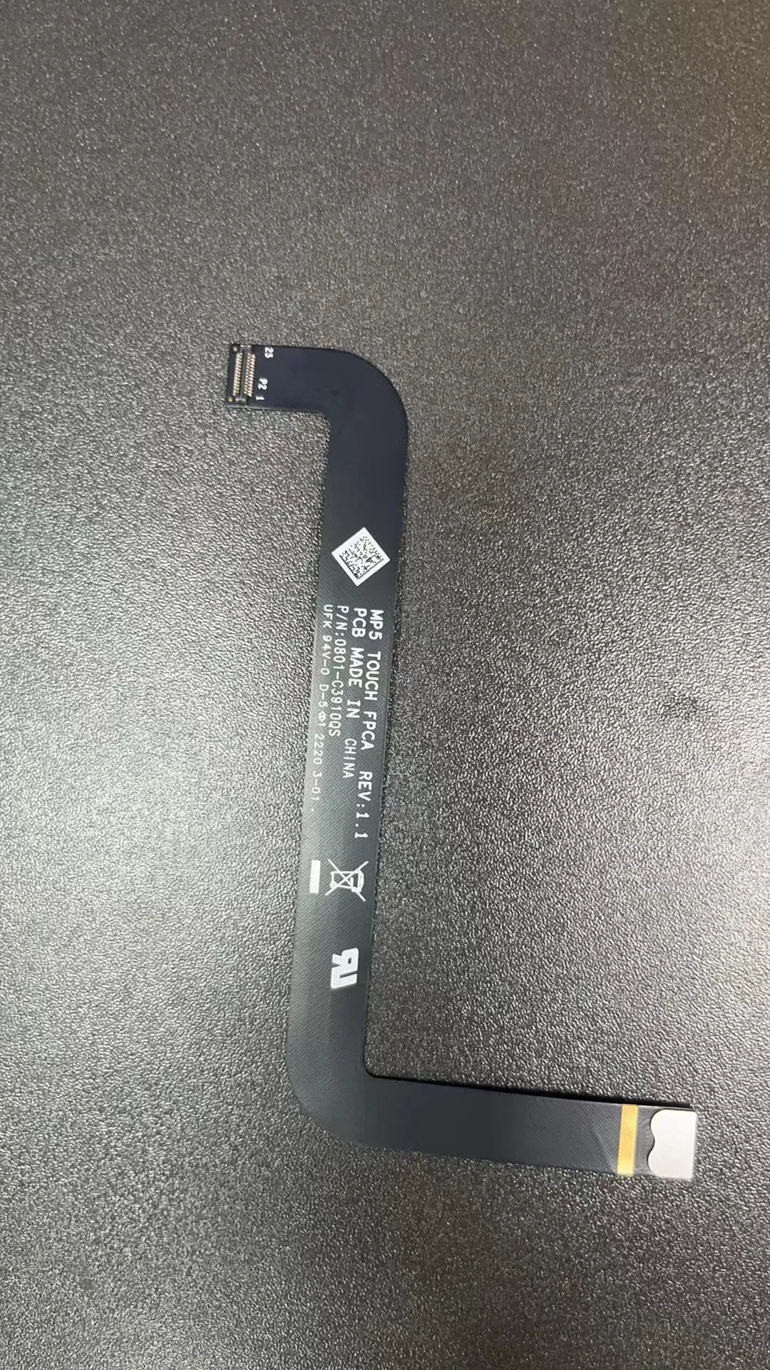 Para Microsoft Surface Pro 7 + Pro7 Plus 1960 1961 pantalla LCD Digitalizador de pantalla táctil Cable flexible 0801-AVT0S0S pieza de reparación de conector