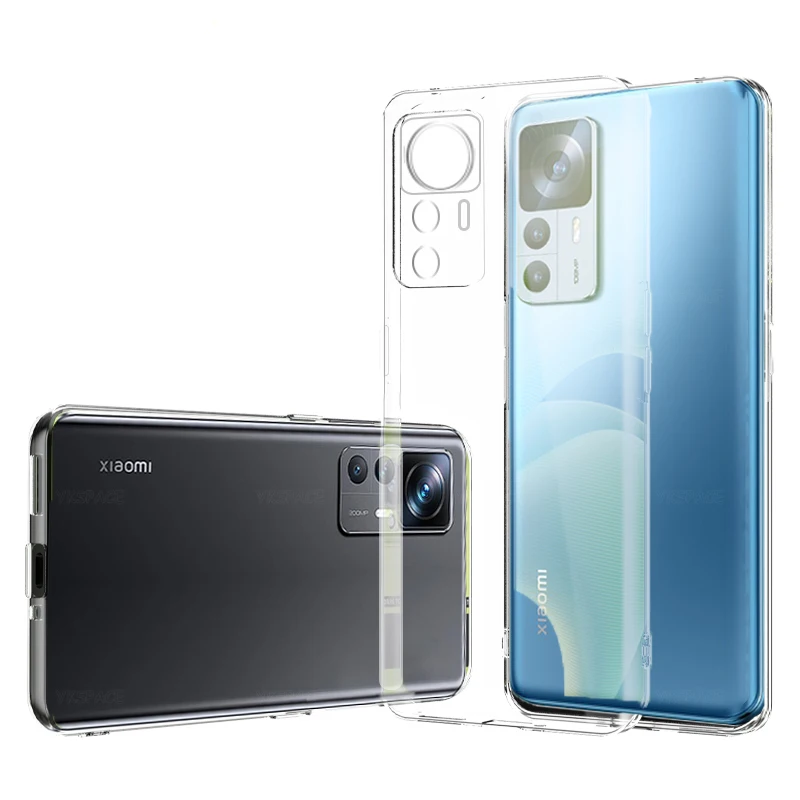 Funda de silicona transparente ultrafina para Xiaomi Mi 12 12S 12T 12X 11 11T 10X 10 10T Pro Ultra Lite MIX 4, funda suave para teléfono - imagen 2