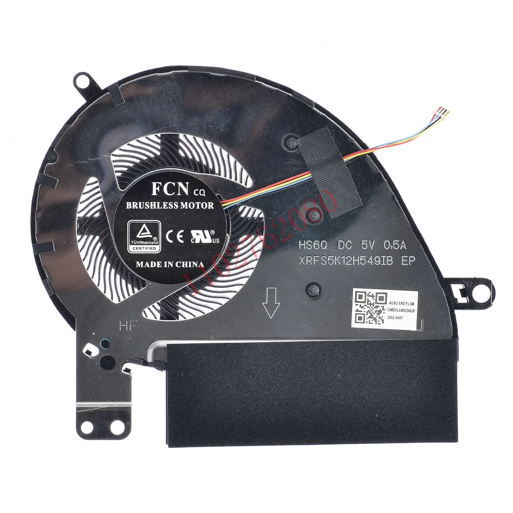 Ventilador de refrigeración de CPU para portátil, repuesto nuevo para Asus Zenbook 13 UX333 UX333F U3300F UX333FN UX333FA UX333FA-DH51 Series