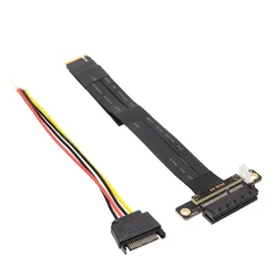 Riser PCIe x4 para SSD M.2 NVMe 32Gbps