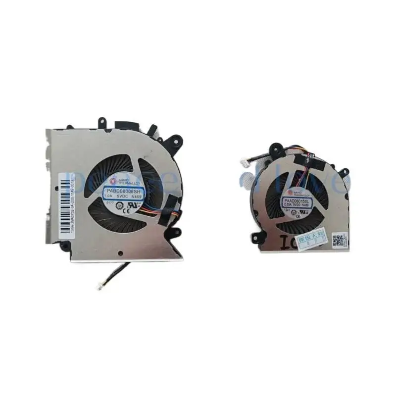 PABD08008SH N459 PAAD06015SL N460 nuevo enfriador para MSI GF66 GL66 MS-1581 Katana GF76 CPU y ventilador de refrigeración GPU - imagen 2