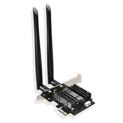 EDUP 9651GS-B – Adaptador PCIe WiFi 6E con Bluetooth 5.3