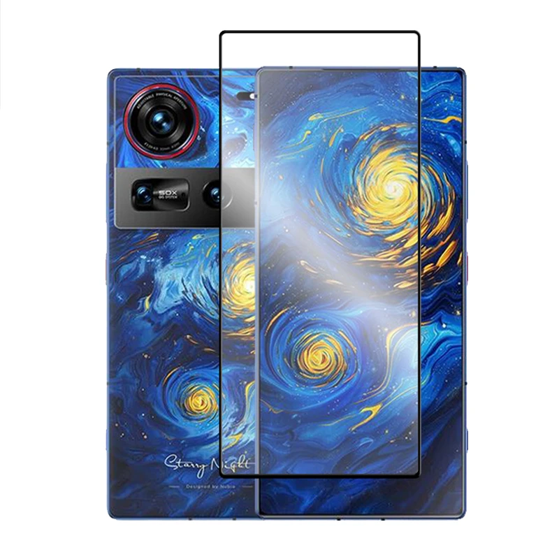 2/3/4 Uds para ZTE Nubia Z70 Ultra 5G vidrio templado para Nubia Z60 Z70 Ultra Protector de pantalla HD cubierta completa pegamento vidrio Protector - imagen 4