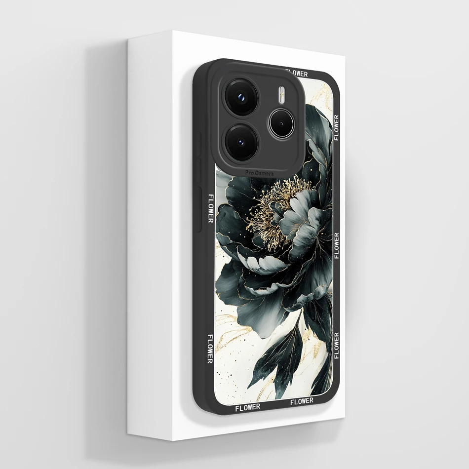 Para Redmi Note 14 Pro Plus funda carcasa de teléfono estética para Xiaomi Redmi Note14 Pro 4G 5G contraportada Fundas de silicona líquida suave - imagen 5