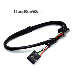 Cable Extensión USB 2.0 Interno 9 Pines Hembra-Hembra