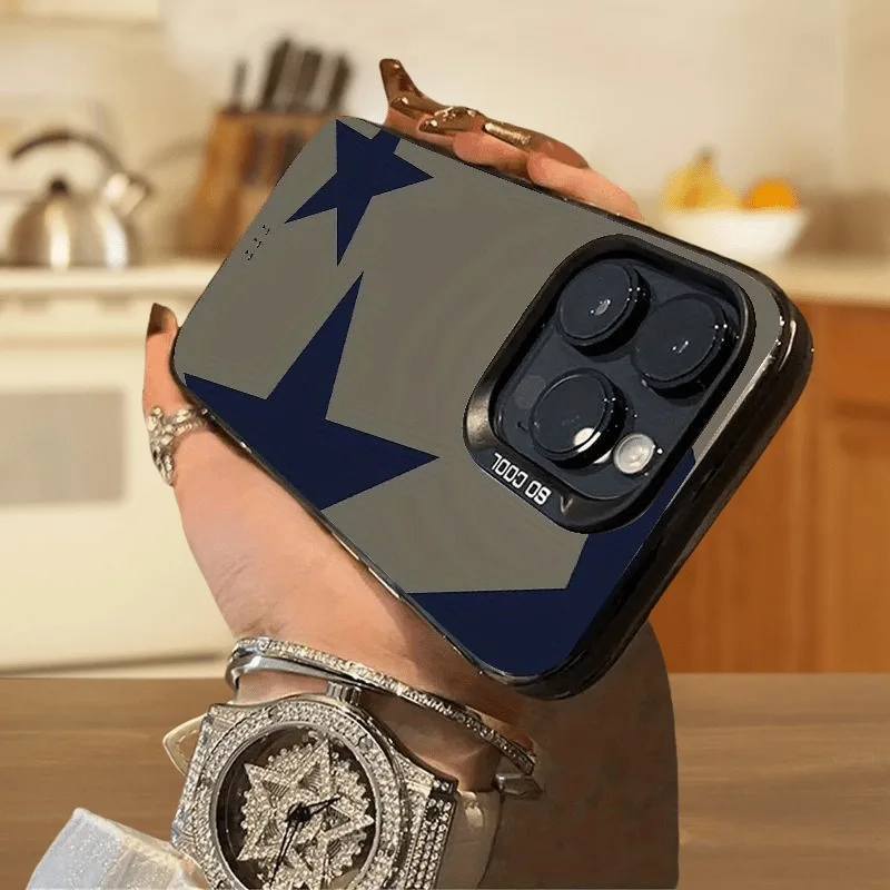 Funda de teléfono de Material IMD para Xiaomi Redmi Note 14, fundas Redmi Note 13 Pro Plus 12S 12 11 14C 13C, funda negra con estampado de leopardo y estrellas - imagen 4