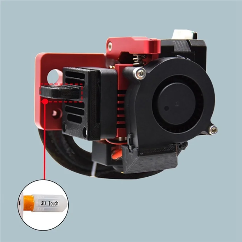 Kit de actualización Hotend de accionamiento directo GW, Kit de extrusión directa de una pieza con conjunto Turbo Fanhotend de 24V para Ender-3 - imagen 2