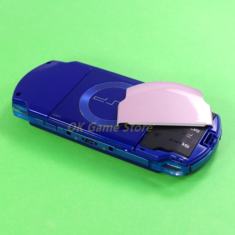 50 unids/lote funda trasera de batería para Sony PSP 2000 3000 funda de batería de consola de repuesto para tapa de batería PSP2000 PSP3000 - imagen 5