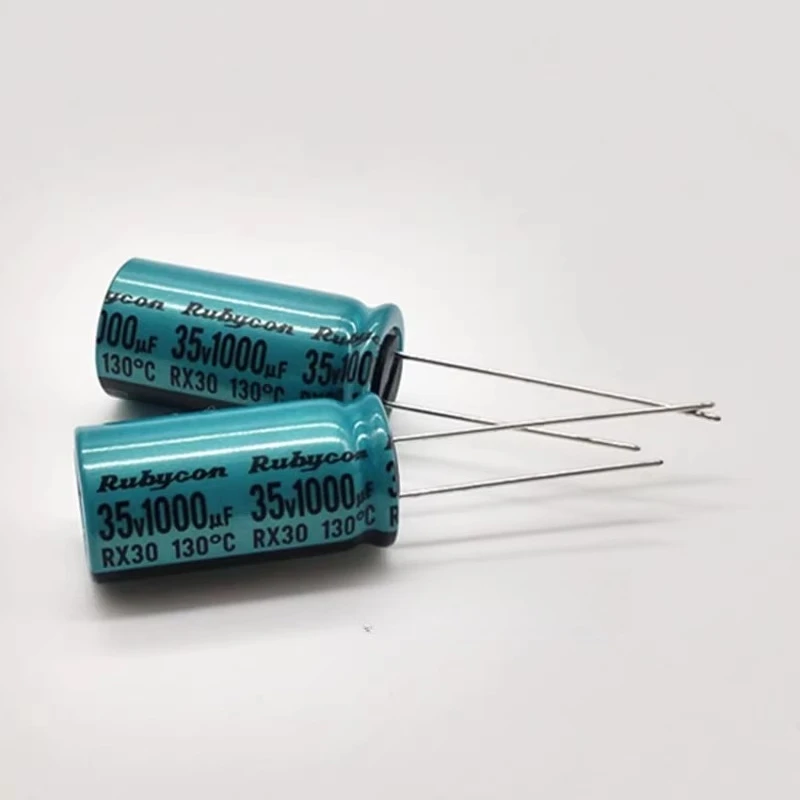 5 uds/20 piezas Uds Rubycon 35V1000uF serie RX30 12,5x25mm resistente a altas temperaturas 1000uF/35V condensador electrolítico de 130 grados - imagen 3