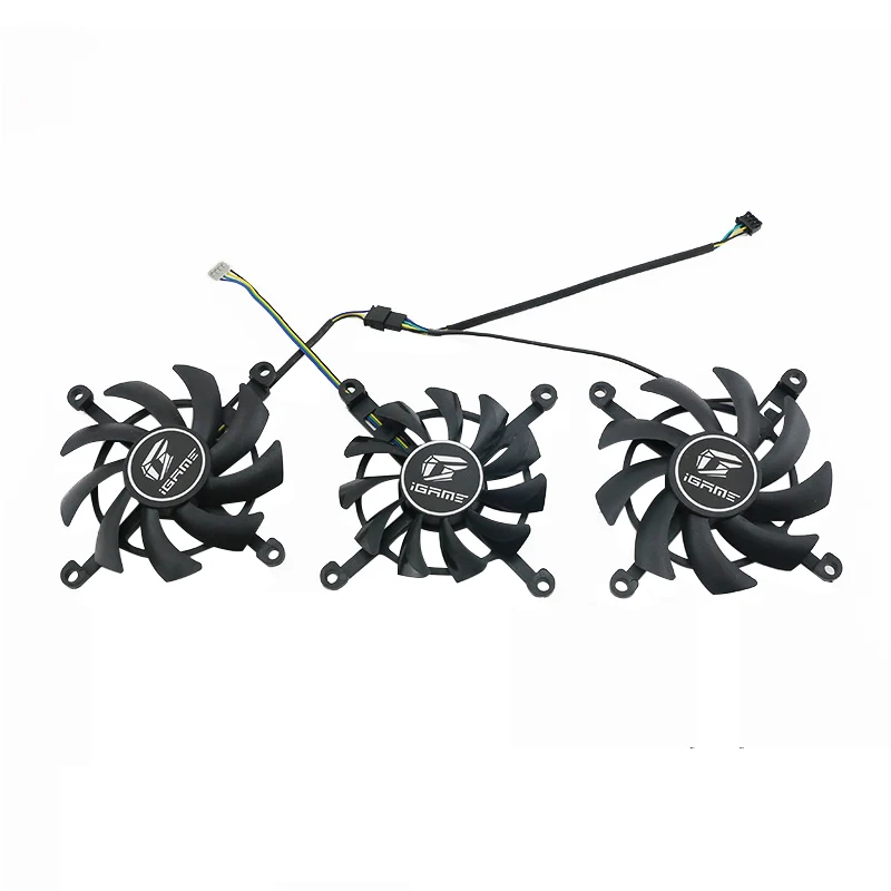  Ventilador de tarjeta de vídeo Ultra OC GTX1650 GTX1660 RTX2060 de 75MM y 85MM para ventilador de refrigeración de tarjeta gráfica GTX 1650 1660 RTX2060 Ultra OC colorido - imagen 5
