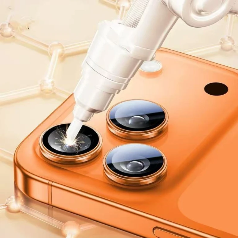 Protección de lente de cámara estéreo ultrafina, 2-3 Uds., para 17 16 15 Pro Max 14 Plus 13 12Mini 17, accesorio Protector de vidrio templado de aire - imagen 4