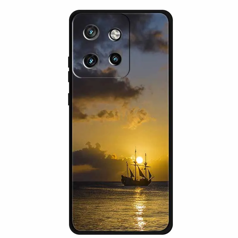 Para Motorola Edge 50 Neo 5G funda Original de silicona suave TPU fundas de teléfono contraportada para Motorola Moto S50 Protector de paisaje etui - imagen 4