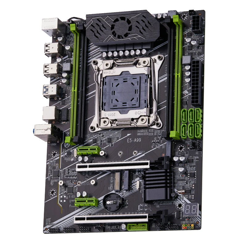 QIYIDA X99 kit de placa base xeon LGA2011-3 E5 2680 V4 4*8gb = 32GB 3200MHz 4 canales DDR4 SATA 3,0 nvme M.2 ATX - imagen 4