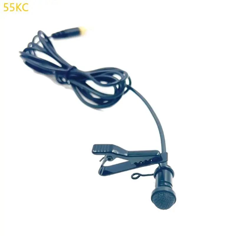 Micrófono clip-encadenado PVC MIC 55kc duradero 3.5 mm con fuerte capacidad anti interferencia y clip flexible - imagen 4