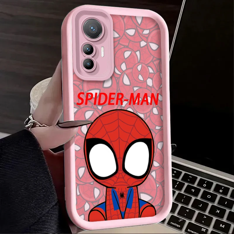 Funda Deadpool Spider-Man para Xiaomi Poco X7 X6 X5 X3 NFC F7 F6 F5 F3 M7 M6 Pro 4G 5G Mi 12 11 Lite NE 5G 13T 12T 11T 14T Pro - imagen 3