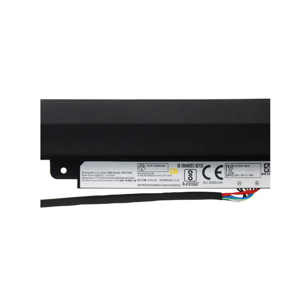 L15L3A03 batería del ordenador portátil para Lenovo IdeaPad 110-14AST 110-14IBR 110-15ACL 110-15AST 110-15IBR 110 Touch-15ACL L15C3A03 L15S3A - imagen 2