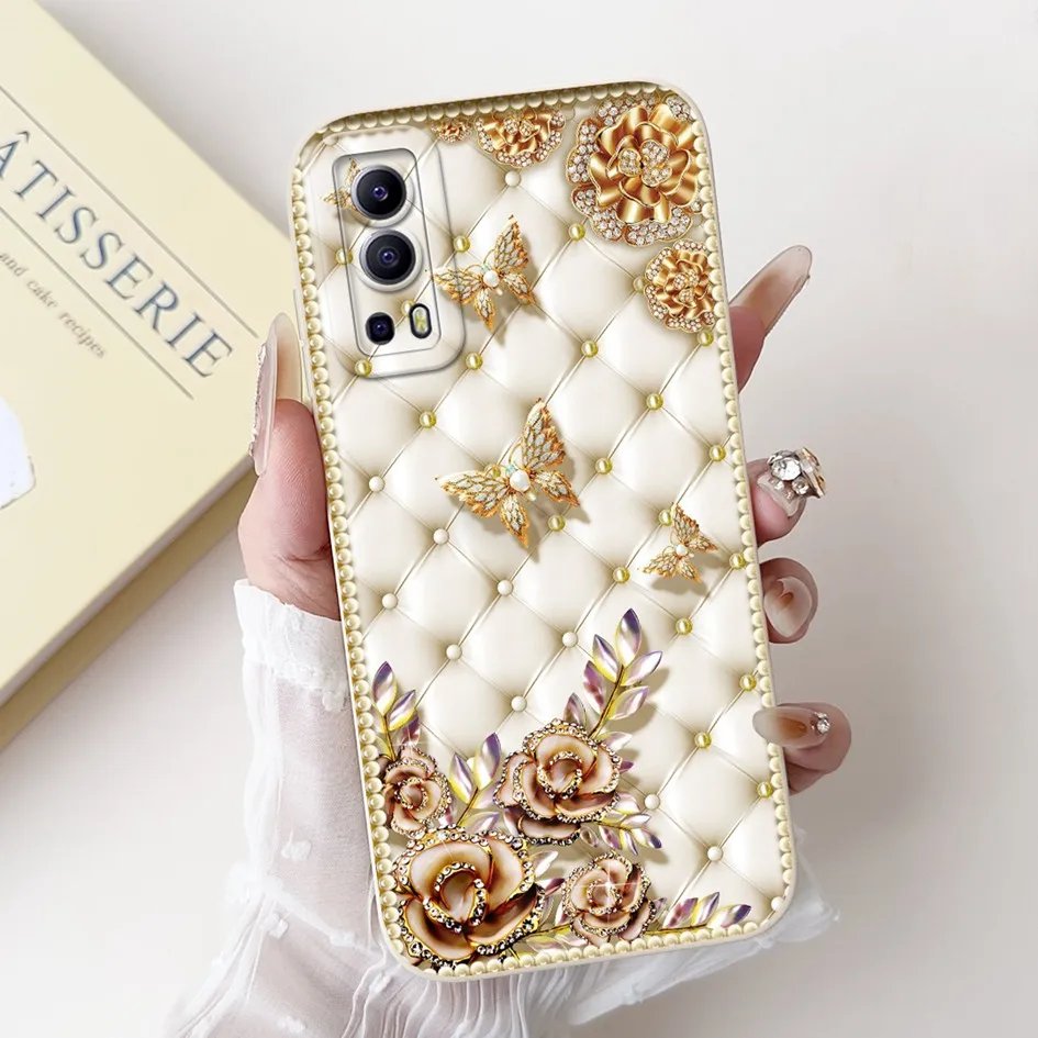 Para Vivo Y52 5G V2053 funda bonita de dibujos animados Panda pato conejo a prueba de golpes de silicona TPU funda de teléfono para Vivo Y72 5G V2041 IQOO Z3 Capa - imagen 4