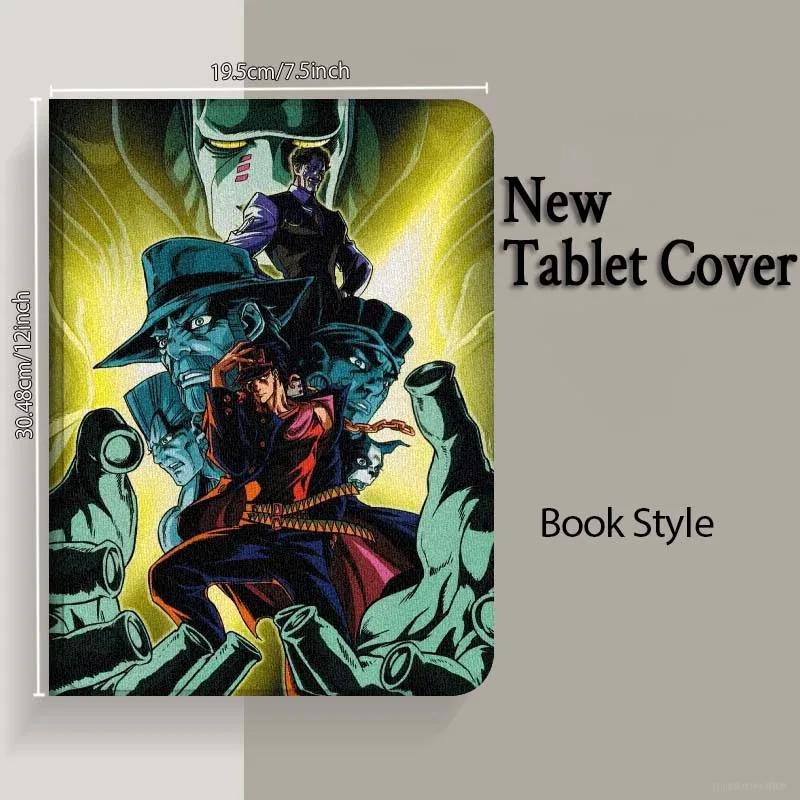 Anime Jojo estética para Lenovo Xiaoxin Pad Pro Tab M10 K10 Plus 3.a generación Y700 11 11,2 11,5 12,7 8,8 pulgadas funda para tableta - imagen 5