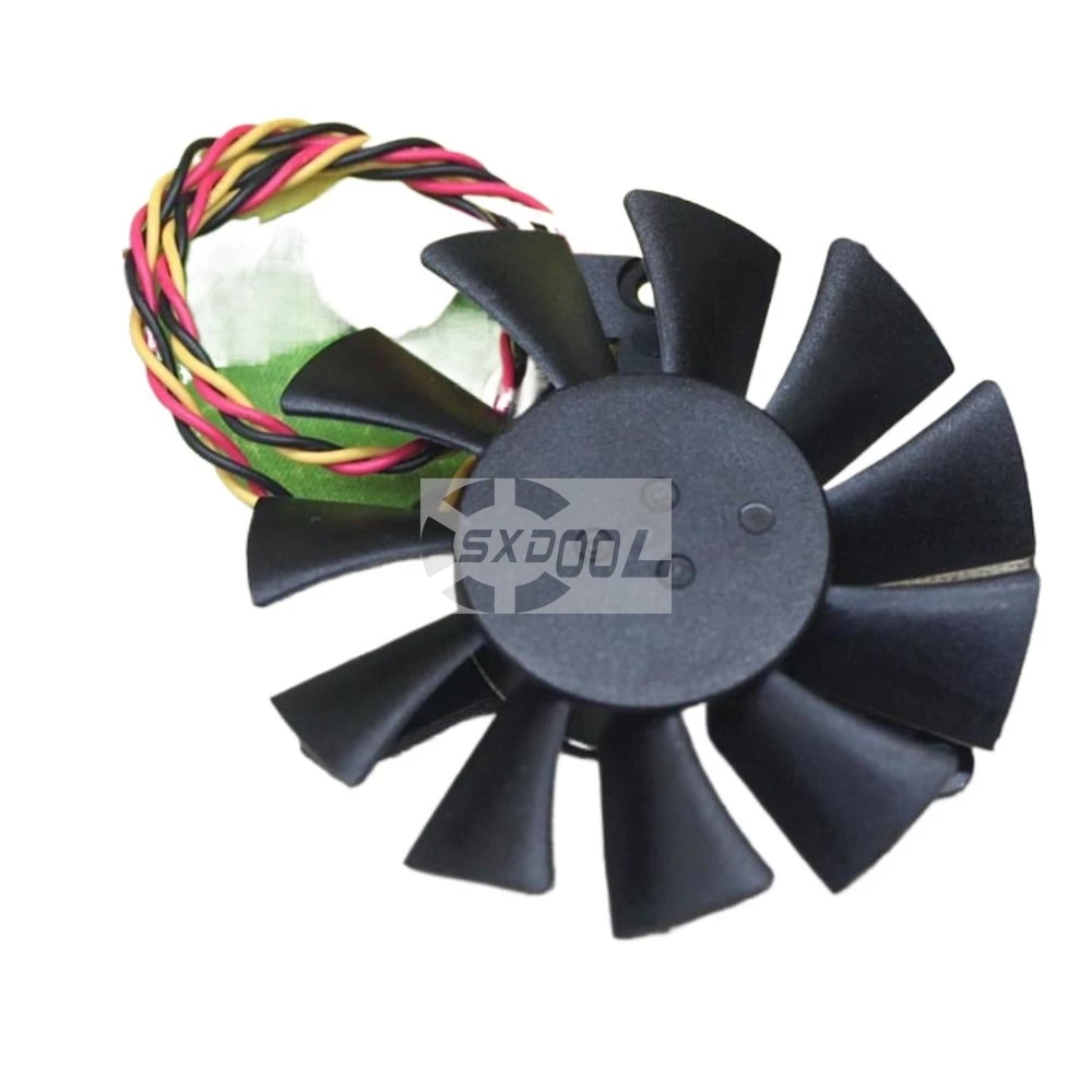 Ventilador de refrigeración industrial MGT6012YR-O15 0.37A 55 mm | Orificio de montaje de 42 mm, conector de 3 pines, para tarjetas gráficas y dispositivos electrónicos