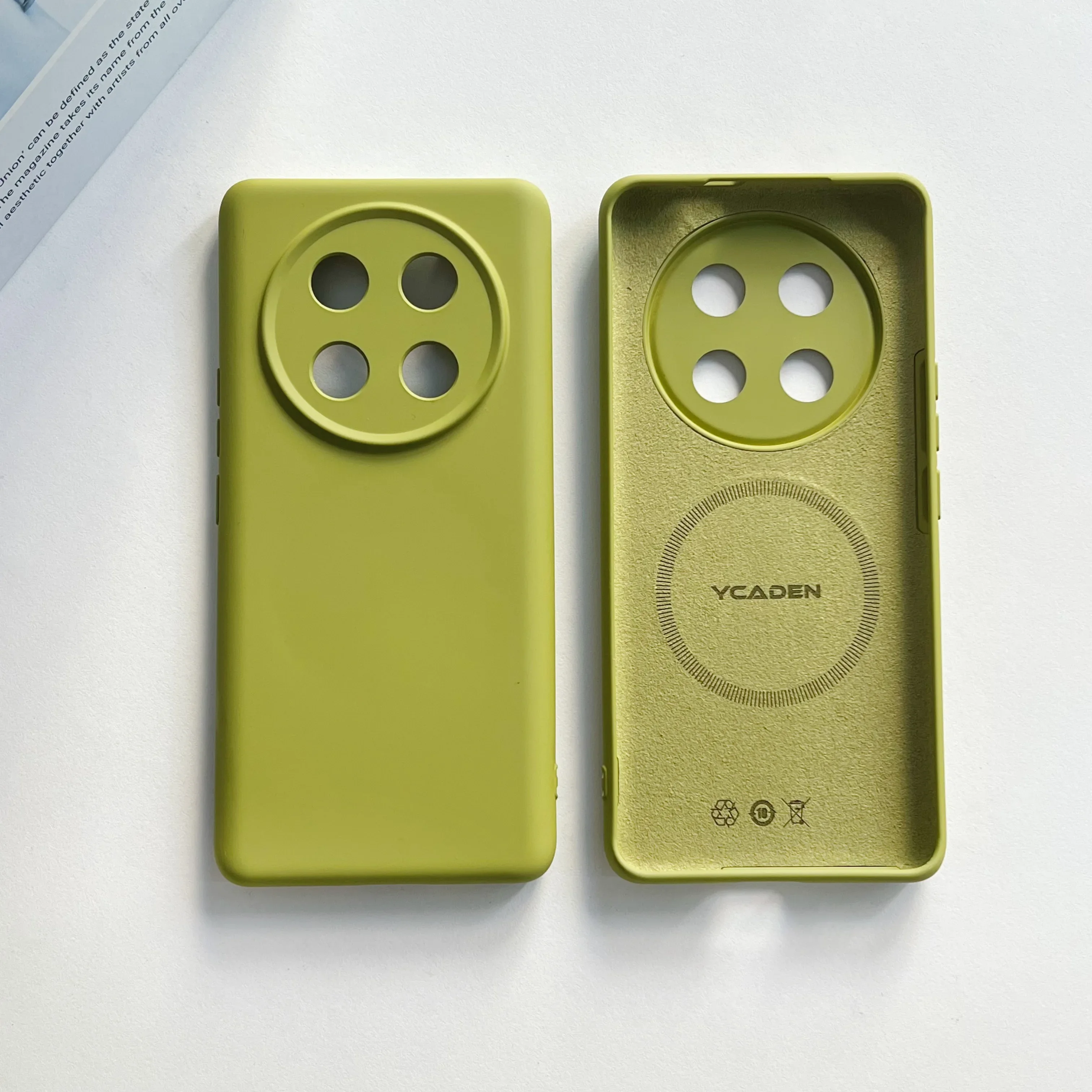 Para Magsafe funda de silicona líquida rosa para Honor 200 Pro 300 Ultra 100 90 80 70 50 funda magnética suave de piel fundas de parachoques - imagen 2