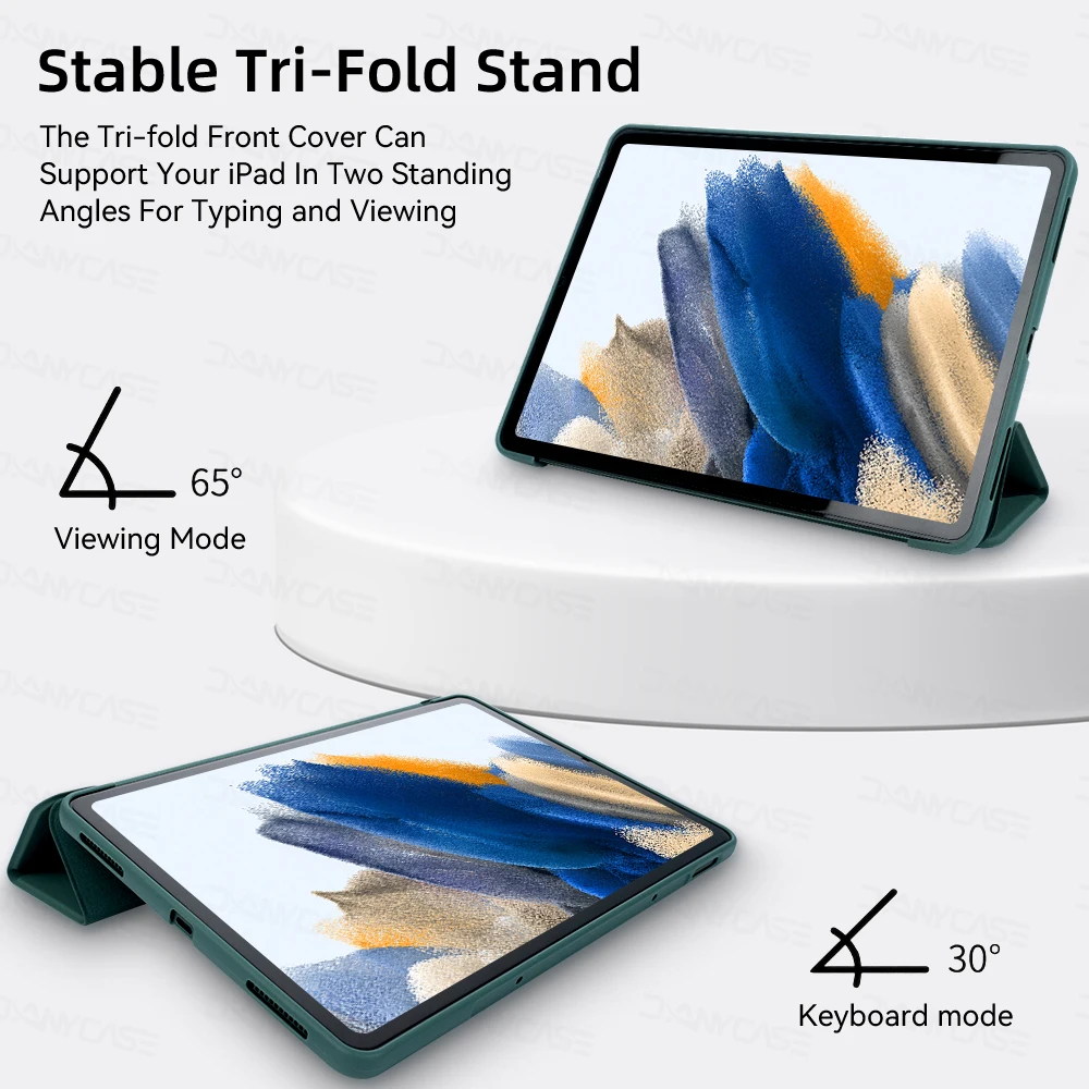 Funda Cuero Inteligente Samsung Galaxy Tab A8 A9 Plus Premium - imagen 3