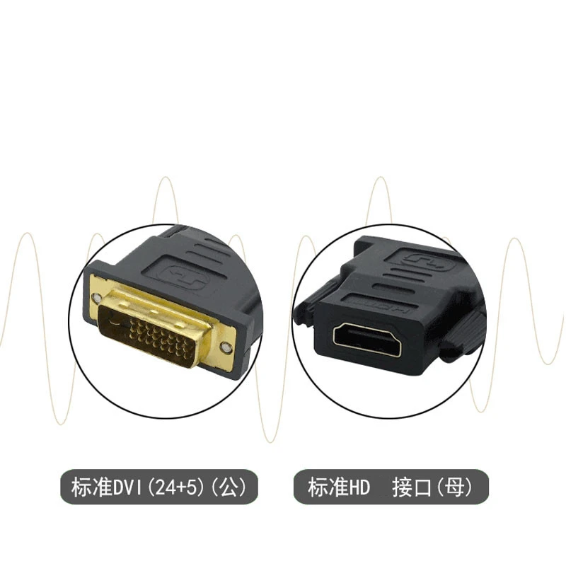 Adaptador DVI Macho a Hembra – Full HD 1080p - imagen 4