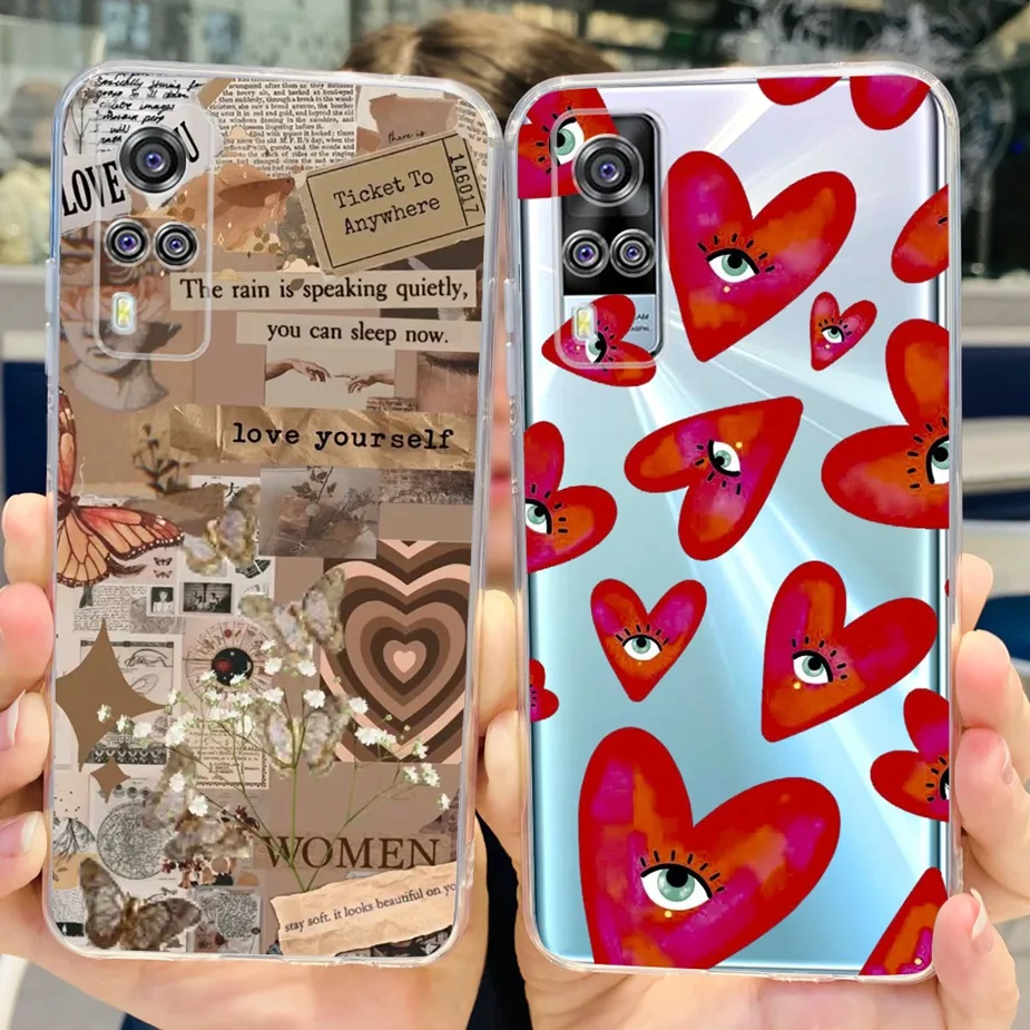 Funda de silicona blanda para Vivo Y31, carcasa bonita pintada a la moda, Y51a, V2031, Y51, 2020, VivoY31 de diciembre - imagen 5
