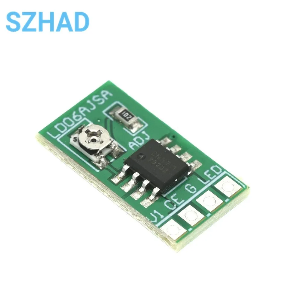 Controlador LED DC 3,3 V 3,7 V 5V 30-1500MA, módulo ajustable de corriente constante, placa de Control PWM para linterna LED USB 18650 Li-ion - imagen 4