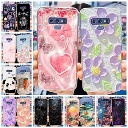 Funda Silicona Samsung Galaxy Note 9 – Diseño Floral Protegida