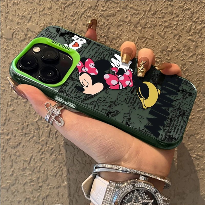 Funda de teléfono de Mickey Minnie de Disney para Xiaomi Redmi Note 14 13 12 11 Pro Plus 4G 5G 12S 11S 10S 10 9 9S 12C 13C 14C A3 A4 - imagen 3
