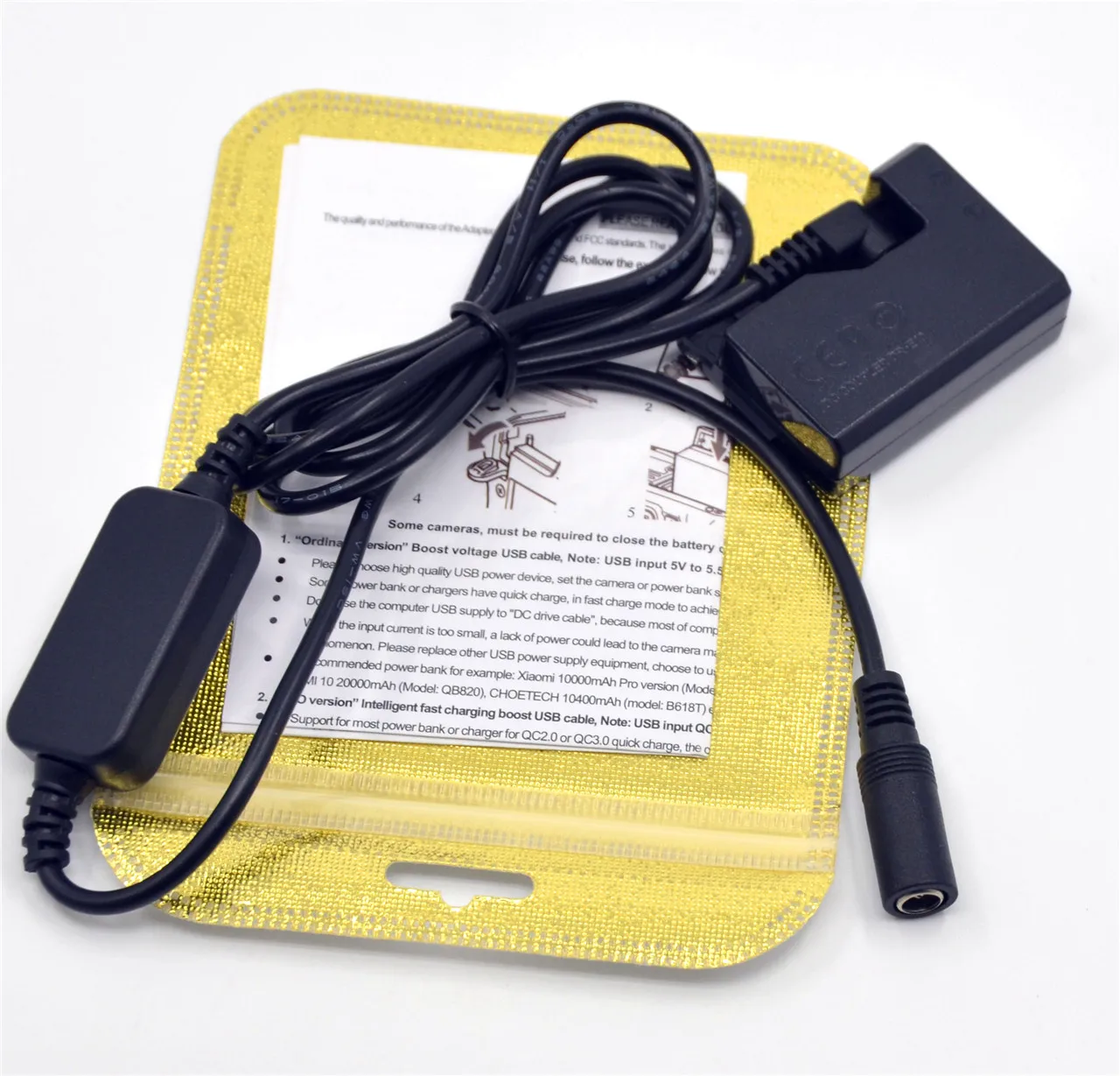 El acoplador de corriente continua DR - e10 de batería falsa LP - e10 y el cable antihipertensivo 12v - 24V están disponibles para la Cámara Canon EOS 2000d 1300d 1500d Kiss x50 x70 x80 x90 t6 T7 - imagen 4