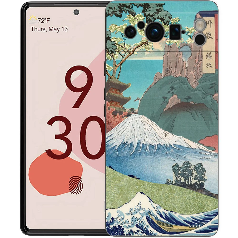 Para Google Pixel 10 Pro funda de teléfono Pixel 9 Pro XL TPU funda Pixel 8 Pro 9A 8A 7A 7 6A 6 Pro cubierta Japón Osaka Kanagawa etiqueta - imagen 5