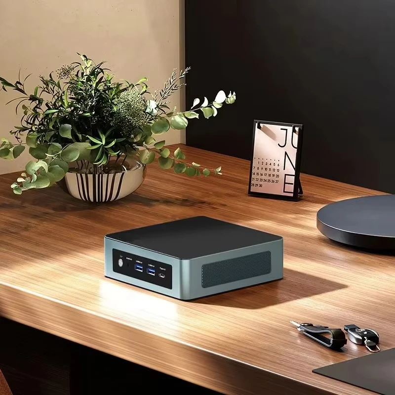 Aittact D15 nuevo AMD Mini PC Ryzen 9 5900HX R7 7730U R5 7530U 2xDDR4 NVMe 2xLAN Windows 11 Pro Mini ordenador de escritorio para juegos WiFi - imagen 3