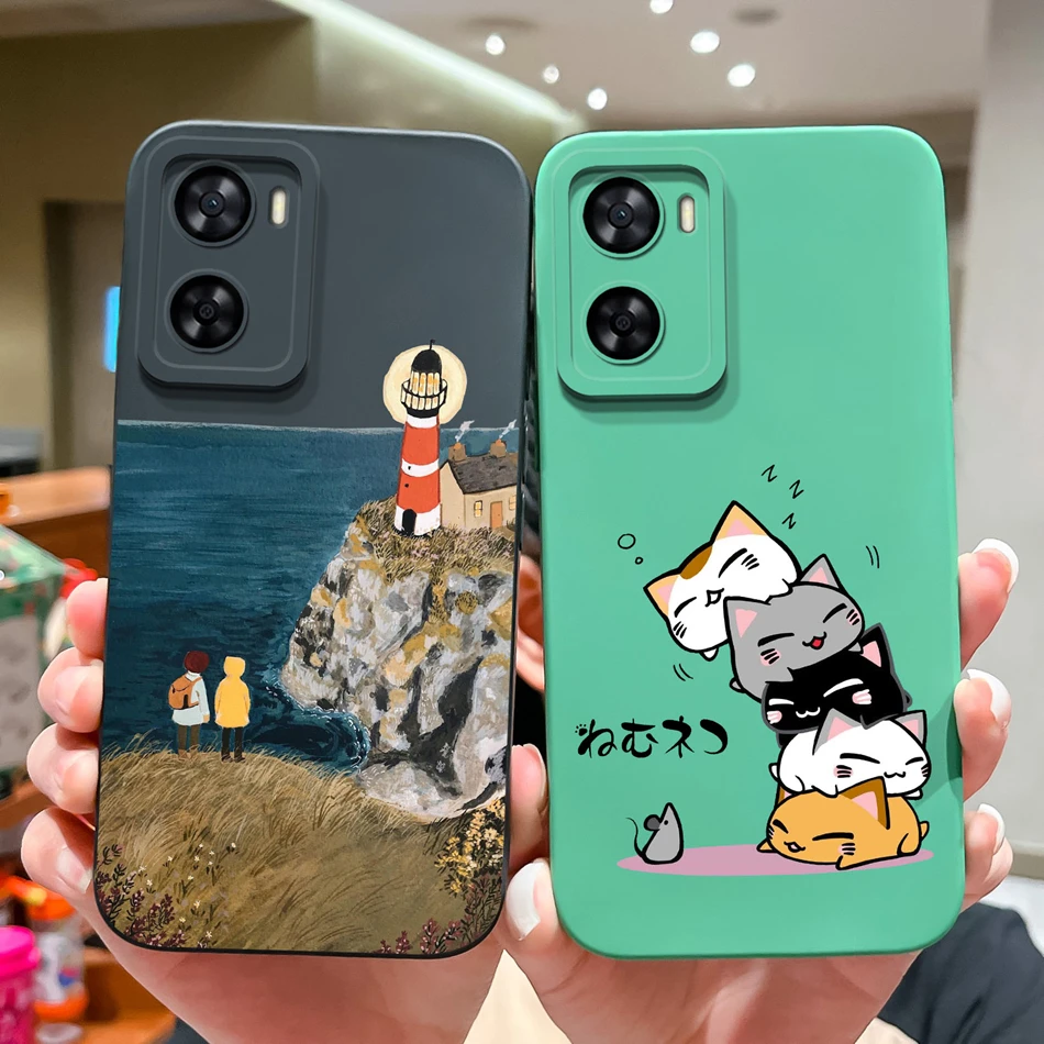 Funda para OnePlus Nord N20 SE N300, funda trasera de dibujos animados para 1 + Nord N20SE N 300, fundas de teléfono, funda de parachoques de silicona líquida suave - imagen 3
