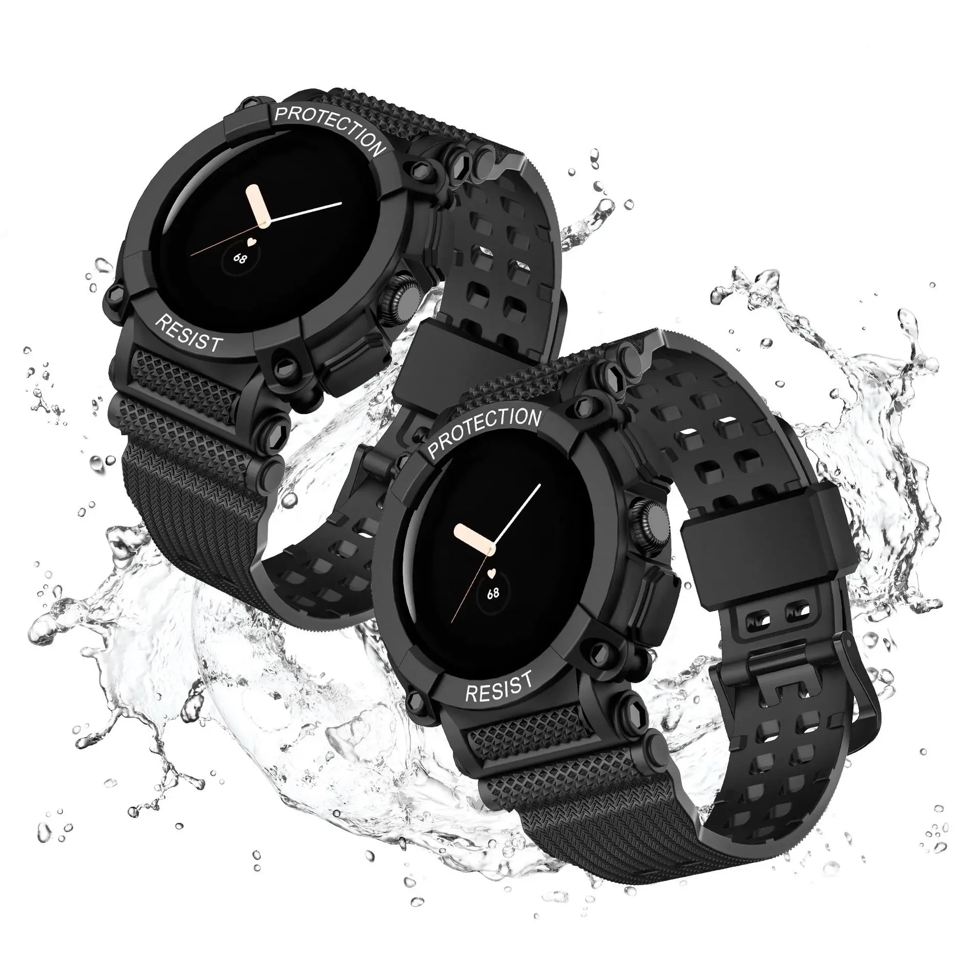 Funda anticaída + Correa para Google Pixel Watch 2, pulsera con Protector de pantalla, Correa para Google Pixel Watch - imagen 3