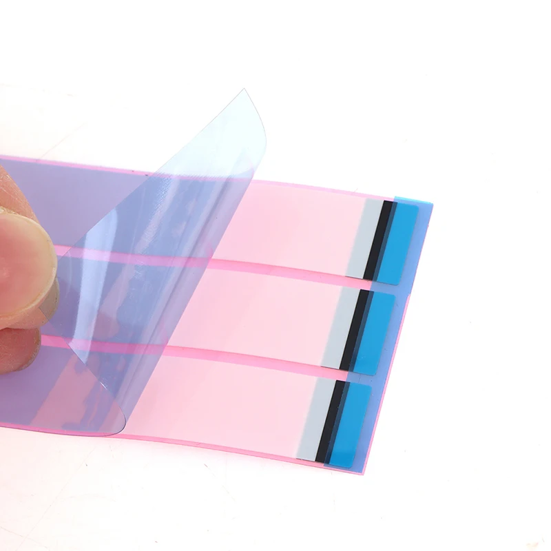 Cinta adhesiva de doble cara sin costuras para teléfono móvil, tira de pegamento elástico para batería, 10 piezas, envío directo - imagen 5